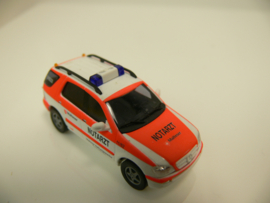 Busch 1:87 Mercedes Benz Notarzt Malteser Rettungswache Sigmaringen