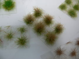MIX soorten gras / grassoorten / planten HO voor diorama of landschapsbouw  24 stuks