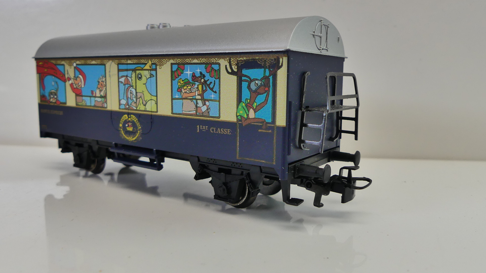 Märklin H0 goederenwagon Koelwagon Die Wilde 13 uitgave 2018 Santa Express Weihnachten Kerst ovp 4415.656