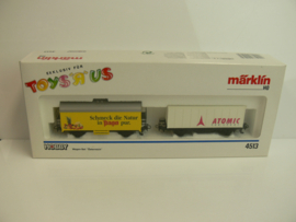Marklin H0  goederenwagen set Oostenrijk, Österreich Exclusiv Toys R Us ovp 4513