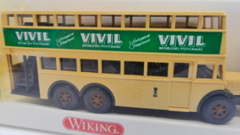 Wiking 1:87 H0  BVG dubbeldekker Berlin  Vivil 873 01 26