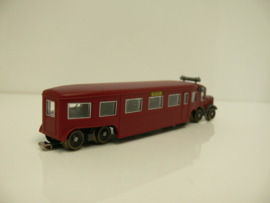 Märklin H0 railbus SNCB NMBS Rood Micheline serie wisselstroom ovp 3124