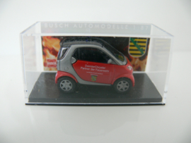 Busch 1:87 Smart City Coupé Feuerwehr Sachsen 489313