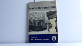 boek Trams en Tramlijnen de blauwe tram