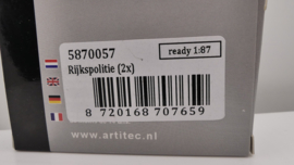 Artitec 1:87  Agenten rijkspolitie Nederland ovp 5870057