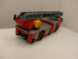 Preiser1:87 H0 vrachtwagen Magirus turntable ladder DLK 23-12 Feuerwehr München ovp 35012