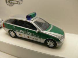 Busch 1:87 H0 Polizei Mercedes-Benz C-Klasse set Polizei Rheinland Pfalz ovp 49171