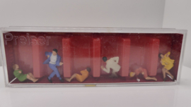 Preiser 1:87 zittende figuren ovp 14103