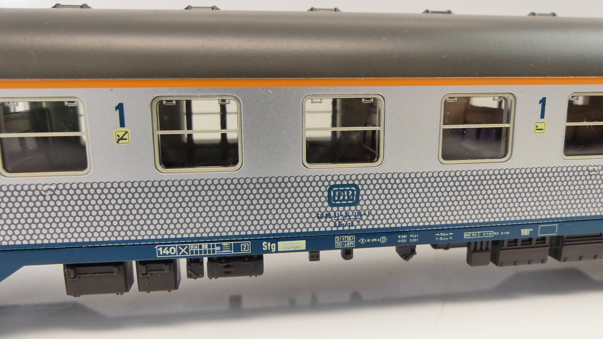 Märklin H0 personenwagon DB 1e/ 2e klasse Silberlinge ovp 4255