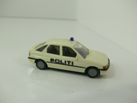 Busch 1:87 Politi Denemarken  Ford Escort