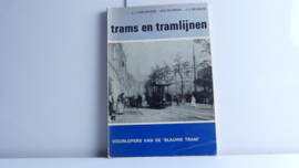 boek Trams en Tramlijnen voorlopers van de blauwe tram