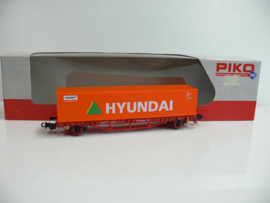 Piko H0 Container wagon DB Cargo Hyundai ovp 57760