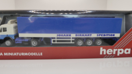 Herpa 1:87 H0 vrachtwagen Mercedes JOHANN BIRKART SPEDITION ovp 143622