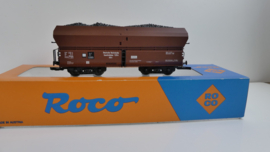 Roco H0 goederenwagon Deutsche Reichsbahn Saarbrücken Zelflosser ovp 46242
