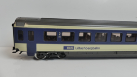 Märklin H0 personenwagon 2e klasse BLS Lötschenbahn ovp 4219