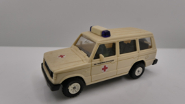 Rietze 1:87 H0 Mitsubishi  Pajero Rode kruis