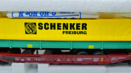 Roco H0 Goederenwagon Hupack  Schenker Freiburg DB ovp 44311G