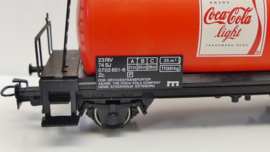 Märklin H0 Goederenwagon ketelwagen SJ Zweden opdruk Enjoy Coca Cola Light Trademark REGD ovp