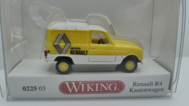 Wiking 1:87 H0 Renault R4 Bestelwagen Renault Service ovp 0225 03