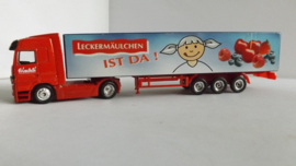 HO Mercedes truck opdruk  Leckermaulchen ist da