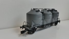 Piko H0 goederenwagon stof silo wagen Staubbehälterwagen DB OVP 72013