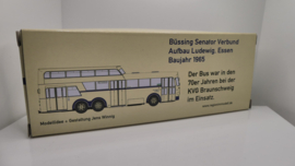 VK Modelle 1:87 H0 Bus Büssing Anderthalbdecker 6515 KVG Braunschweig Jägermeister ovp