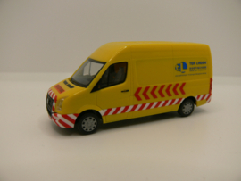 Herpa Exclusiv Serie 1:87 H0 VW Krafter Ter Linden Doetinchem Exceptioneel Transportbegeleiding ovp