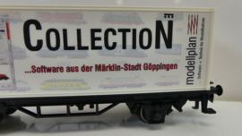 Marklin H0 goederenwagon Containerwagon opdruk Collection software aus der Märklin-Stadt Göppingen ovp 4482-30 SOMO ZELDEN