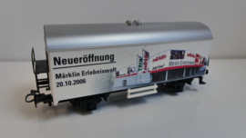Märklin H0 goederenwagon reclame koel wagon Märklin Neueröffnung 20 10 2006 ovp 94295