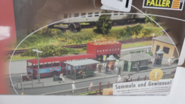 Faller  H0 1:87 Halte stelle klein station ovp 120207