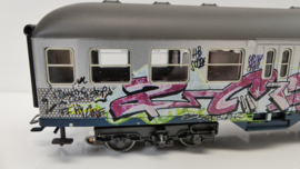 Märklin H0 Personenrijtuig stuurstand Silberling DB Graffiti Edition ovp 84257 AC