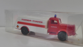 Imu 1:87 H0 Vrachtwagen Mercedes  Feuerwehr Pforzheim ovp 20060