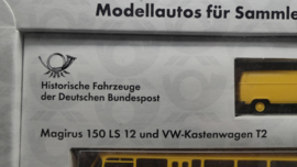 Brekina H0 1:87 Set Serie 12 Historische Fahrzeuge der Deutschen Bundespost  ovp