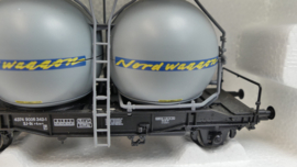Roco H0 Goederenwagon Silowagon NORDWAGON Sj Zweden ovp 46872 AC