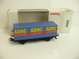 Marklin H0 containerwagen ADAC Motorwelt  ovp 94002