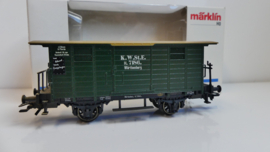 Märklin H0 goederenwagen bierwagon H. 7186 K.W.St.E. ovp 48280
