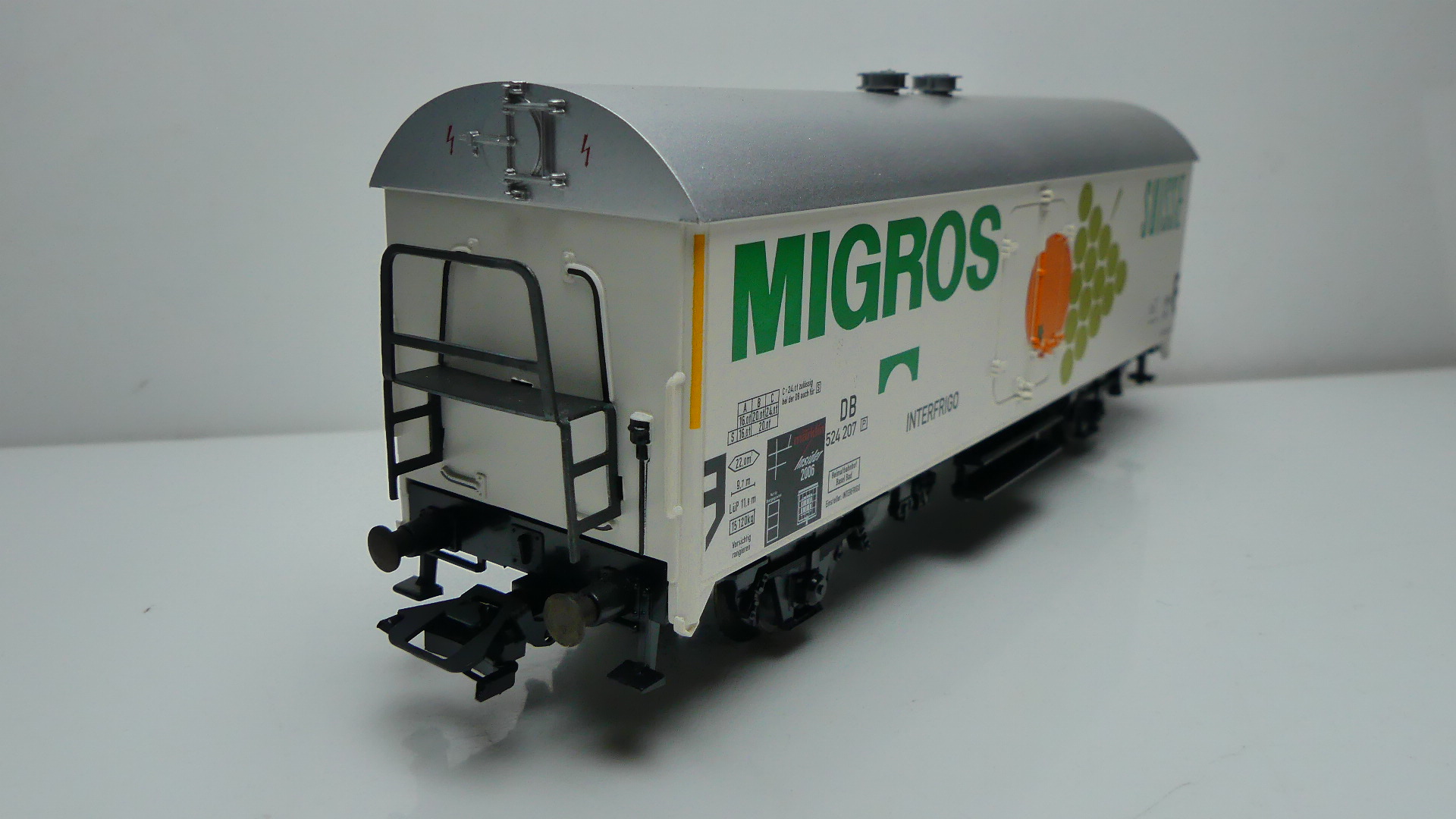 Märklin H0 Goederenwagon gesloten Märklin DB Migros Jahreswagen 2006 ovp 48150