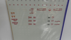 TL Decals 1:87 H0 leger Rusland voor Tanks ovp 1424