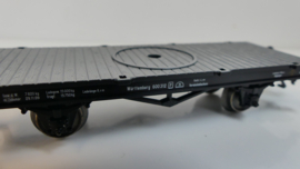 Märklin H0 goederenwagon  Lageboordwagen K.W.st.E Württembergischer Flachwagen ovp 46842