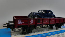 Märklin H0 1:87  Niederbordwagen met Wiking Citroën ovp 4435