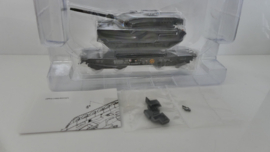 Märklin  H0 1:87 4MFOR Flachwagen met Panzer Leopard 2 A6 DB ovp 48711
