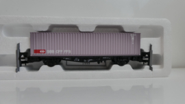 Roco HO goederenwagon Containerwagen SBB CFF FFS ovp 46912