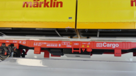 Marklin H0 Goederenwagon Containerwagen DHL  DB Cargo ovp 47705