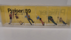 Preiser H0 fotografen in verschillende houdingen ovp 89