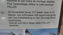 Faller  H0 1:87  Actie set Stations gebouwen ovp 90