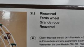 Faller  H0 1:87  Reuzenrad Kermis ovp 312