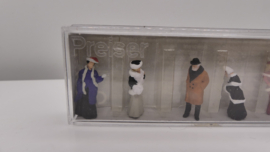 Preiser 1:87 Figuren rond 1900 in winterkleding ovp 12197