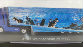 Herpa 1:87 H0 MAN Weihnachtstruck 2000 ovp