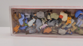 Preiser 1:87 H0 figuur: 48 zittende reizigers ovp 14416