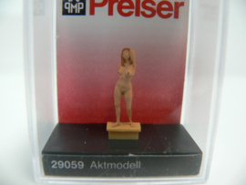 Preiser H0 naakt model vrouw ovp 29059